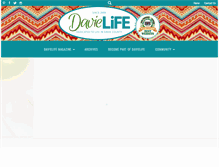 Tablet Screenshot of davielife.com